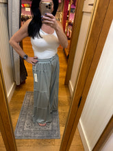 Ocean Drive Textured Slub Knit Pant - Sage