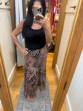 Maxi Skirt - Black Multi