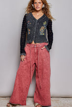 POL Lace Sleeve Thermal Top - Black