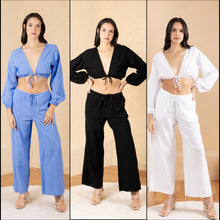 COTTON DRAWSTRING PANTS - ASSORTED COLORS