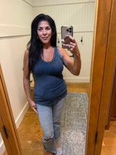 Sequin V-Neck Tank Tops - Assorted Colors