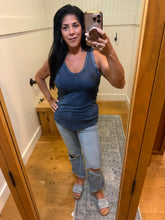 Sequin V-Neck Tank Tops - Assorted Colors
