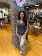 Sequin V-Neck Tank Tops - Assorted Colors