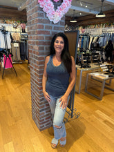 Sequin V-Neck Tank Tops - Assorted Colors