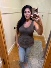 Sequin V-Neck Tank Tops - Assorted Colors