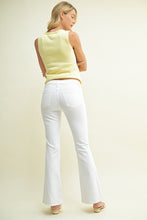 JBD Low Rise Flare - White