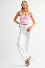 JBD Mid Rise Flare - White