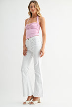 JBD Mid Rise Flare - White