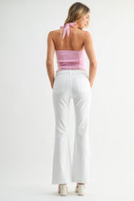 JBD Mid Rise Flare - White