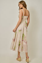Front Tied Ruffle Tier Dress - Ivory