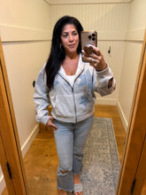 Star Patch Hoodie - Black or Heather Grey