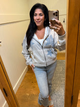 Star Patch Hoodie - Black or Heather Grey