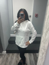 Shabby Distressed Drawstring Hoodie - Pink, White or Light Blue