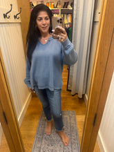 Mineral Washed Waffle Raglan Long Sleeve Top - Assorted Colors