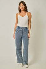 Knit Denim Track Pants - Denim Blue or Light Denim Blue