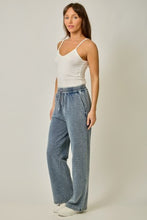 Knit Denim Track Pants - Denim Blue or Light Denim Blue
