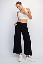 Modal Scuba Cropped Wide Pant - Black, Expresso, or  Mocha