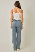 Knit Denim Track Pants - Denim Blue or Light Denim Blue