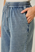 Knit Denim Track Pants - Denim Blue or Light Denim Blue