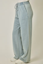 Knit Denim Track Pants - Denim Blue or Light Denim Blue