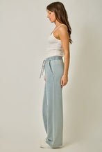 Knit Denim Track Pants - Denim Blue or Light Denim Blue