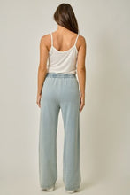 Knit Denim Track Pants - Denim Blue or Light Denim Blue