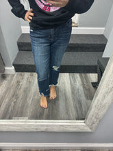 LOVERVET BY VERVET HIGH RISE CROP STRAIGHT JEANS