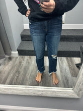 LOVERVET BY VERVET HIGH RISE CROP STRAIGHT JEANS