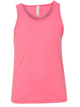 Bella & Canvas Youth Jersey Tank - Assorted Colors