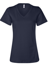 BELLA + CANVAS - Women’s Relaxed Jersey V-Neck Tee - Assorted Colors