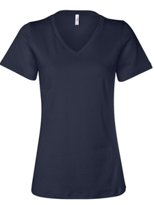 BELLA + CANVAS - Women’s Relaxed Jersey V-Neck Tee - Assorted Colors