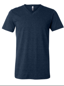 BELLA + CANVAS - Women's Relaxed Heather CVC V-Neck Tee - Assorted Colors