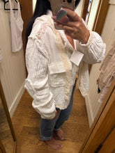 POL Balloon Sleeve Hoodie Jacket In Double Gauze - Black, Natural or Off White