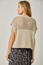 Open Front Knit Cardigan - Sand