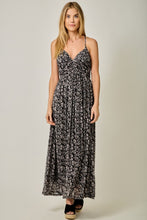 Criss-cross Back Mesh Dress - Black