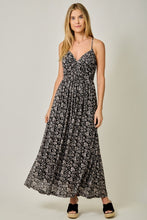 Criss-cross Back Mesh Dress - Black