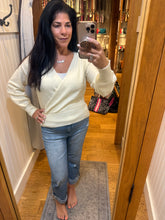 Wrap V Neck Sweater - Assorted Colors