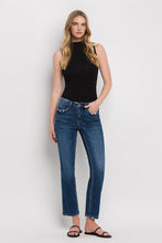 Flying Monkey Mid Rise Ankle Slim Straight Jeans