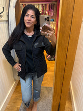 Adjustable Waist Quilted Vest - Black