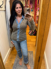 Washed Thermal Button Down Top - Assorted Colors