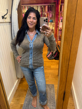 Washed Thermal Button Down Top - Assorted Colors