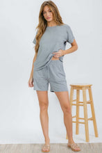 Women's Relaxed Fit Rolled Sleeve French Terry Tee - Assorted Colors