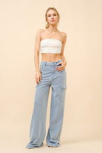 Denim Sweatpants - Black or Blue