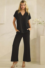 Women's Thin Modal Scuba Set - Black