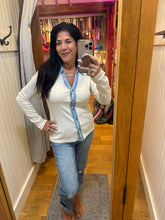 Washed Thermal Button Down Top - Assorted Colors