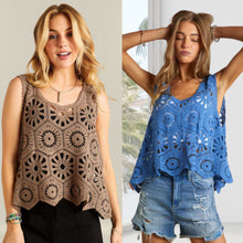 Casual Crochet Tank Top