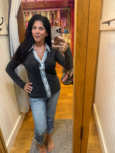 Washed Thermal Button Down Top - Assorted Colors