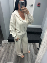 VINTAGE HAVANA CLOUD FLEECE FLARE PANT - SOUTH BEACH SAND
