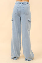 Denim Sweatpants - Black or Blue