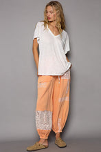 POL V-neck short sleeve chest pocket slub knit tee - Assorted Colors